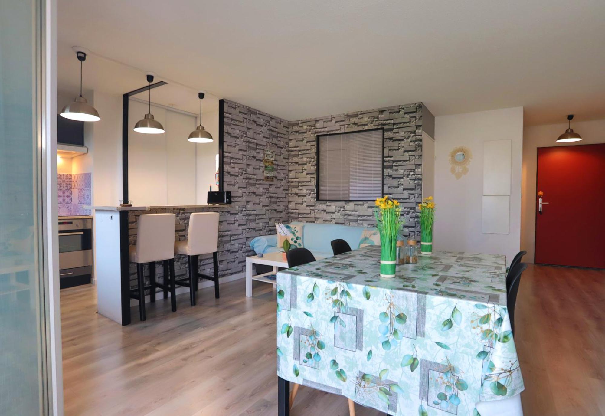 Appart T2 Dans Residence Calme Parking Prive Gratuit Мірамас Екстер'єр фото