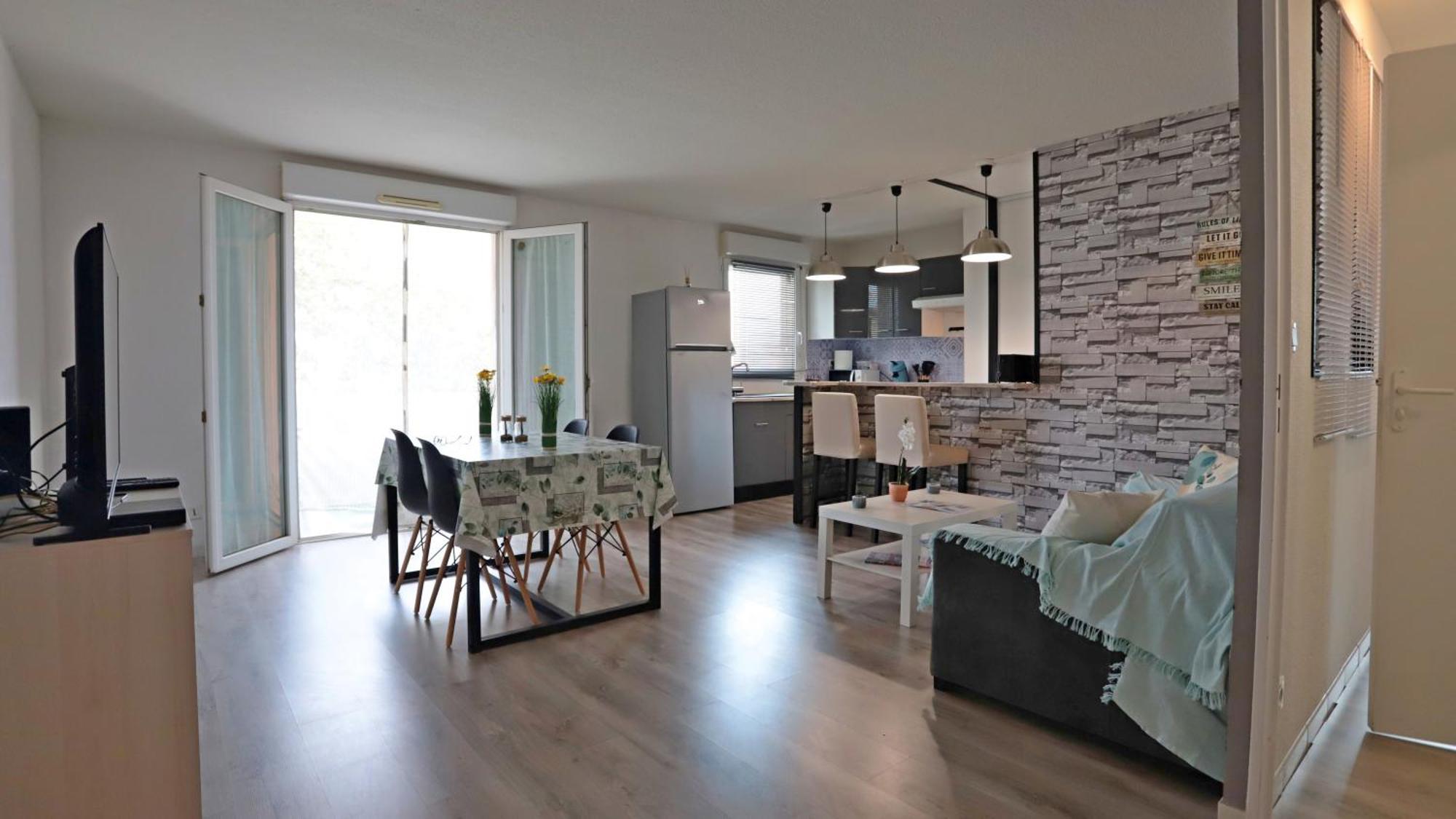 Appart T2 Dans Residence Calme Parking Prive Gratuit Мірамас Екстер'єр фото